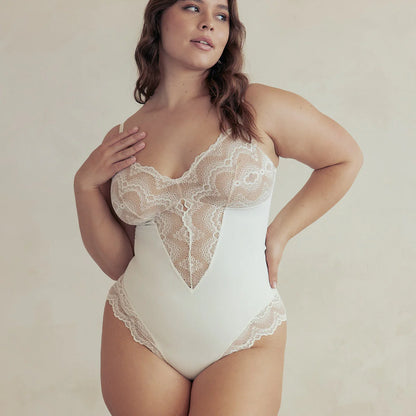 Sculpting Lace Shapewear Bodysuit